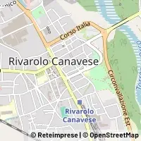 Mapa Rivarolo Canavese