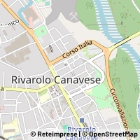 地図 Rivarolo Canavese