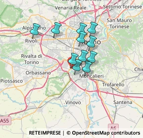 Mappa Via Domenico Coggiola, 10135 Torino TO, Italia (4.98182)