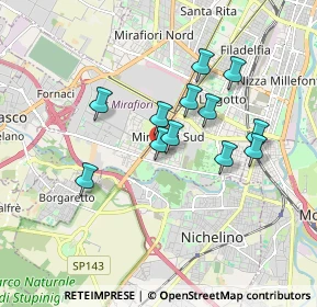 Mappa Via Domenico Coggiola, 10135 Torino TO, Italia (1.46417)