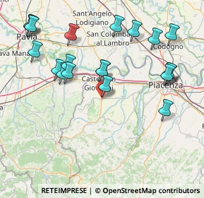Mappa 29011 Borgonovo Val Tidone PC, Italia (18.057)