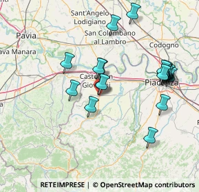 Mappa 29011 Borgonovo Val Tidone PC, Italia (15.312)