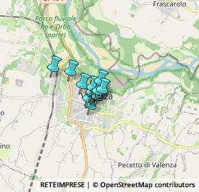 Mappa Via Cavour, 15048 Valenza AL, Italia (0.65385)