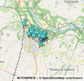 Mappa Via Cavour, 15048 Valenza AL, Italia (0.78077)