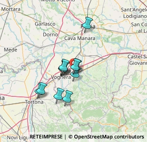 Mappa Strada Provinciale, 27054 Montebello della Battaglia PV, Italia (9.76167)