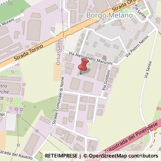 Mappa Via Manzoni, 4, 10092 Beinasco, Torino (Piemonte)