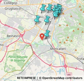 Mappa Via Modesto Panetti, 10127 Torino TO, Italia (4.52308)