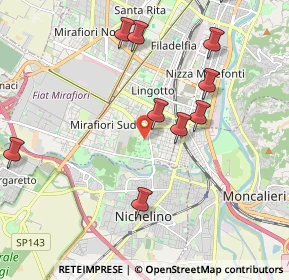 Mappa Via Modesto Panetti, 10127 Torino TO, Italia (2.41273)