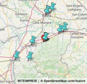 Mappa Via Ponte Romano, 27045 Casteggio PV, Italia (12.77545)