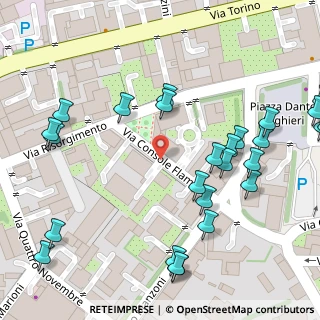 Mappa Via Console Flaminio, 27045 Casteggio PV, Italia (0.08148)