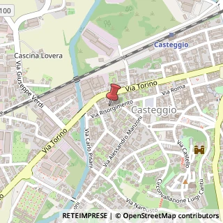 Mappa Via Risorgimento, 42, 27045 Casteggio, Pavia (Lombardia)