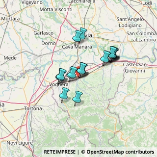 Mappa Via Risorgimento, 27045 Casteggio PV, Italia (10.5455)