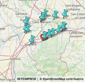 Mappa Via Risorgimento, 27045 Casteggio PV, Italia (12.05938)