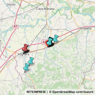 Mappa Via Risorgimento, 27045 Casteggio PV, Italia (4.78706)