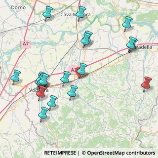 Mappa Via Risorgimento, 27045 Casteggio PV, Italia (9.762)
