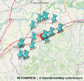 Mappa Via Risorgimento, 27045 Casteggio PV, Italia (6.00579)