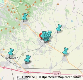 Mappa Viale Fasano Ang, 10023 Chieri TO, Italia (3.15)