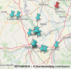 Mappa Via Magenta, 15048 Valenza AL, Italia (13.64429)