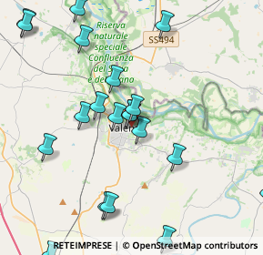 Mappa Largo Anna Frank, 15048 Valenza AL, Italia (4.663)