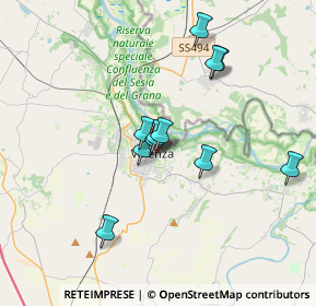 Mappa Largo Anna Frank, 15048 Valenza AL, Italia (2.89455)