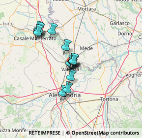 Mappa Largo Anna Frank, 15048 Valenza AL, Italia (10.22438)