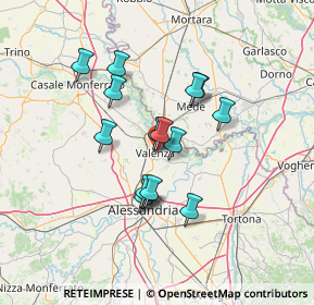 Mappa Largo Anna Frank, 15048 Valenza AL, Italia (10.948)