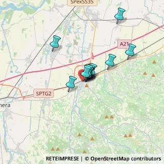 Mappa Via Torino, 27045 Casteggio PV, Italia (2.05167)