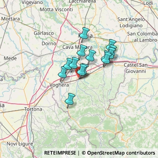Mappa Via Torino, 27045 Casteggio PV, Italia (9.635)