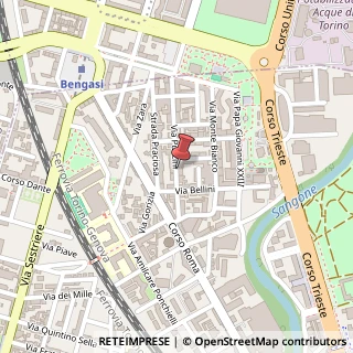 Mappa Via Giacomo Puccini,  13, 10024 Moncalieri, Torino (Piemonte)