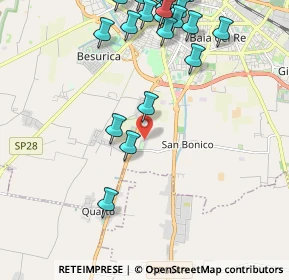Mappa Via Egidio Marulli, 29122 Piacenza PC, Italia (2.649)