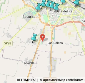 Mappa Via Egidio Marulli, 29122 Piacenza PC, Italia (3.29667)
