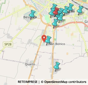 Mappa Via Egidio Marulli, 29122 Piacenza PC, Italia (2.43)