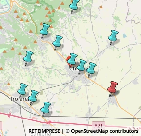 Mappa Via Trofarello, 10023 Chieri TO, Italia (4.35692)