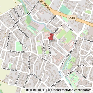 Mappa Via Buschetti, 14, 10023 Chieri, Torino (Piemonte)