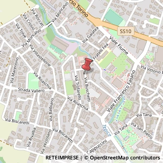 Mappa Via Buschetti, 13, 10023 Chieri, Torino (Piemonte)
