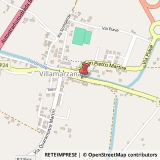 Mappa Via Roma, 34, 45030 Villamarzana, Rovigo (Veneto)