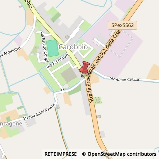 Mappa Strada Carobio, 74, 46029 Suzzara, Mantova (Lombardia)