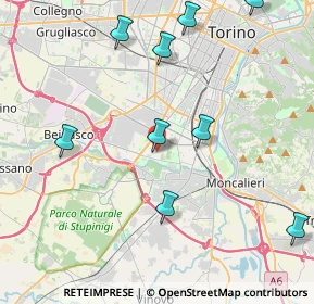 Mappa Via Luigi Capuana, 10135 Torino TO, Italia (5.27091)