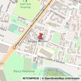 Mappa Strada Comunale di Mirafiori, 37, 10135 Torino, Torino (Piemonte)
