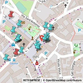 Mappa Piazza Camillo Benso Conte di Cavour, 10023 Chieri TO, Italia (0.05417)