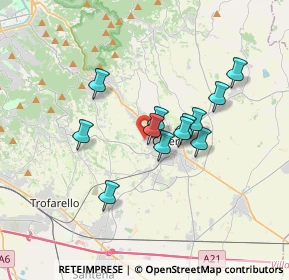 Mappa Via Pavarolo, 10023 Chieri TO, Italia (2.71333)