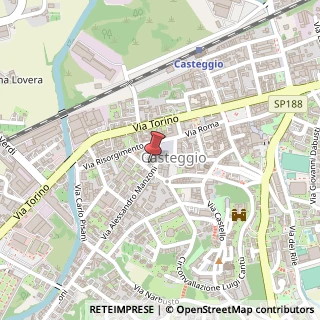 Mappa Via Alessandro Manzoni, 12, 27045 Casteggio, Pavia (Lombardia)