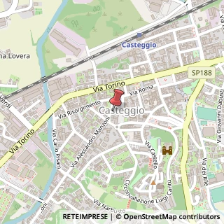 Mappa Via Alessandro Manzoni, 3, 27045 Casteggio, Pavia (Lombardia)