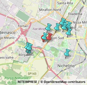Mappa Strada del Drosso, 10100 Torino TO (1.61692)