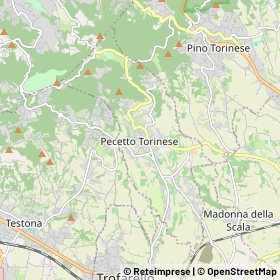 Mappa Pecetto Torinese