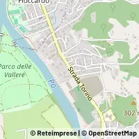 Mapa Moncalieri