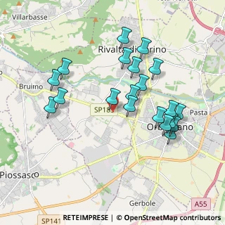 Mappa All'interno di Soledoro, 10040 Rivalta di Torino TO, Italia (1.87)