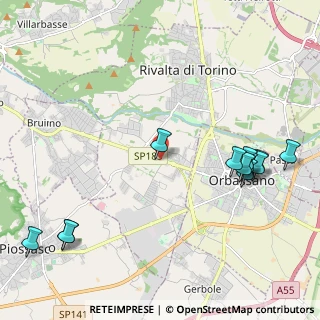 Mappa All'interno di Soledoro, 10040 Rivalta di Torino TO, Italia (2.6175)
