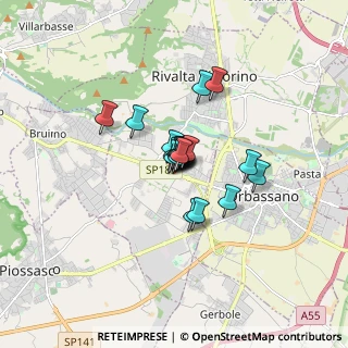 Mappa All'interno di Soledoro, 10040 Rivalta di Torino TO, Italia (0.847)