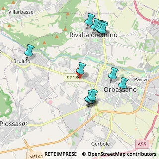 Mappa All'interno di Soledoro, 10040 Rivalta di Torino TO, Italia (2.06571)